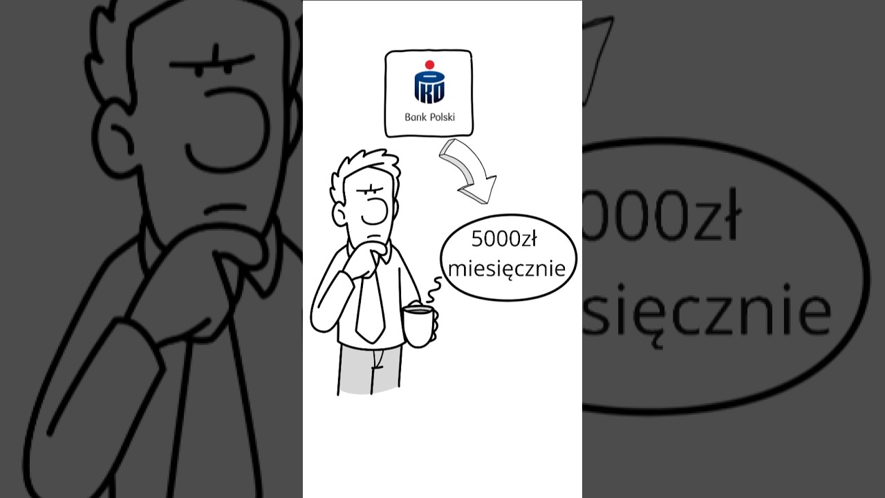 Ile musisz zainwestować, żeby żyć z dywidendy (PKO BP)? #shorts