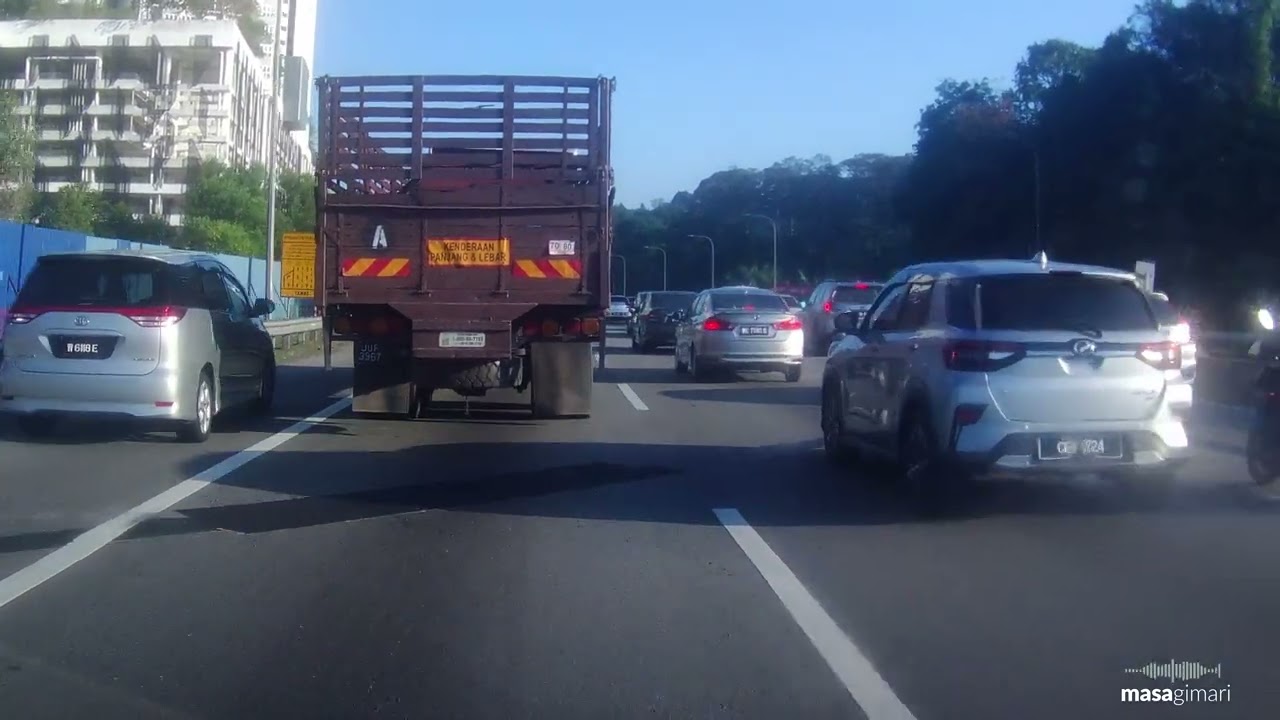MORNING RUSH HOUR  |  MALAYSIA ROAD DASHCAM  |  Putra Mahkota - Seksyen 1, Bandar Baru Bangi