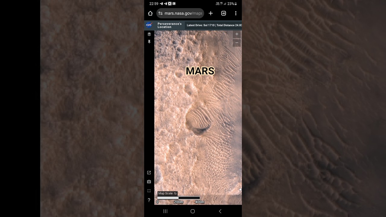 Mars xaritasi perserverance