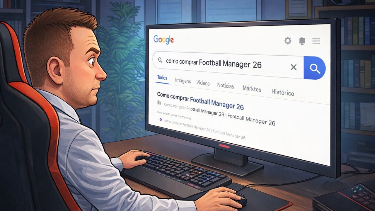 Onde COMPRAR o Football Manager 26???  |  Football manager