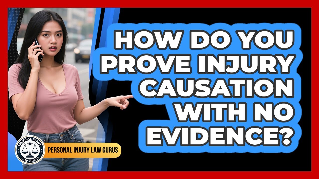 How Do You Prove Injury Causation With No Evidence? - Personal Injury Law Gurus