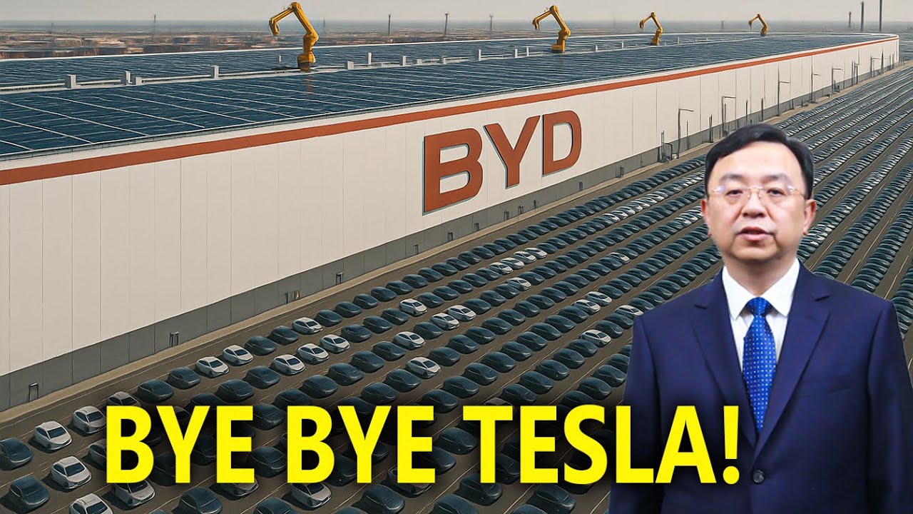 Крупнейший в мире завод BYD собирает один автомобиль за 60 секунд!