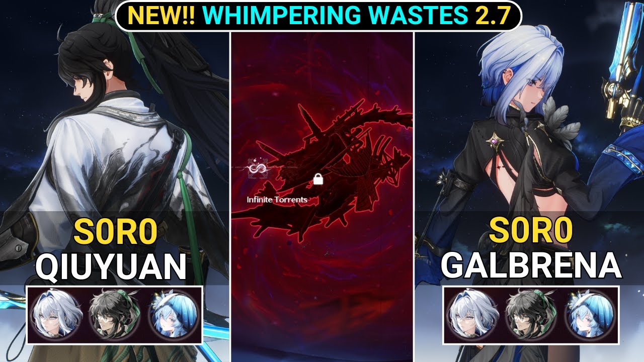 S0R0 Qiuyuan X Galbrena Showcase | NEW!! Whimpering Wastes Wuthering Wave 2.7