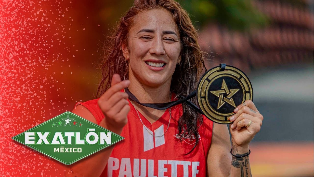 Paulette es la ganadora de la Medalla Femenil🏅🔴 | Exatlón México 2026