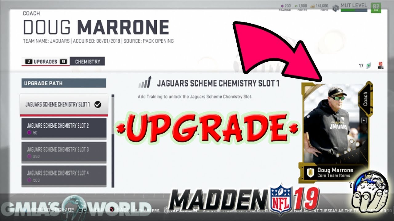 Как усилить тренеров с помощью очков обучения в MUT 19 | Madden 19 Ultimate Team