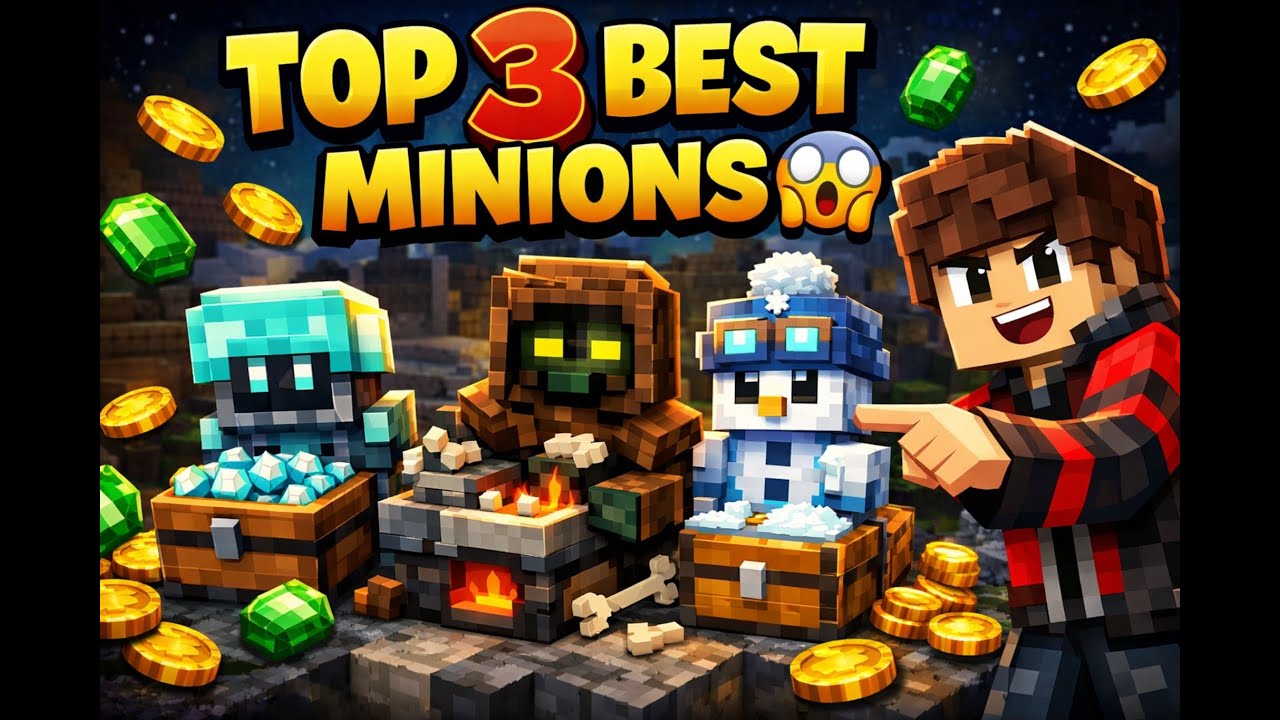 AFK MONEY? These 3 Minions Are BROKEN! #fakepixel @GAMINGSCOPEYT