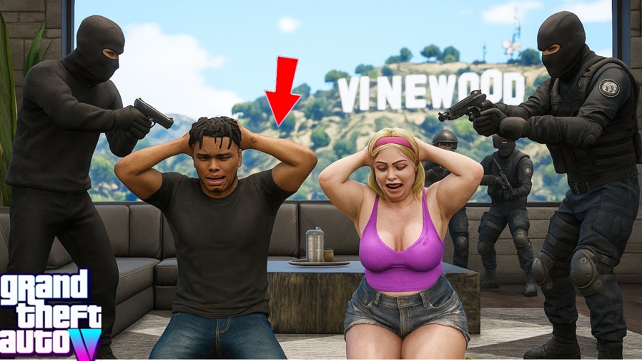 😱💔Franklin’s Teen Son’s Mansion ROBBED on 4th of July!😱💔GTA 5 Real Life Mod Remastered Season 3