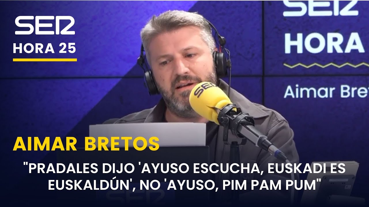 Aimar Bretos explica la 