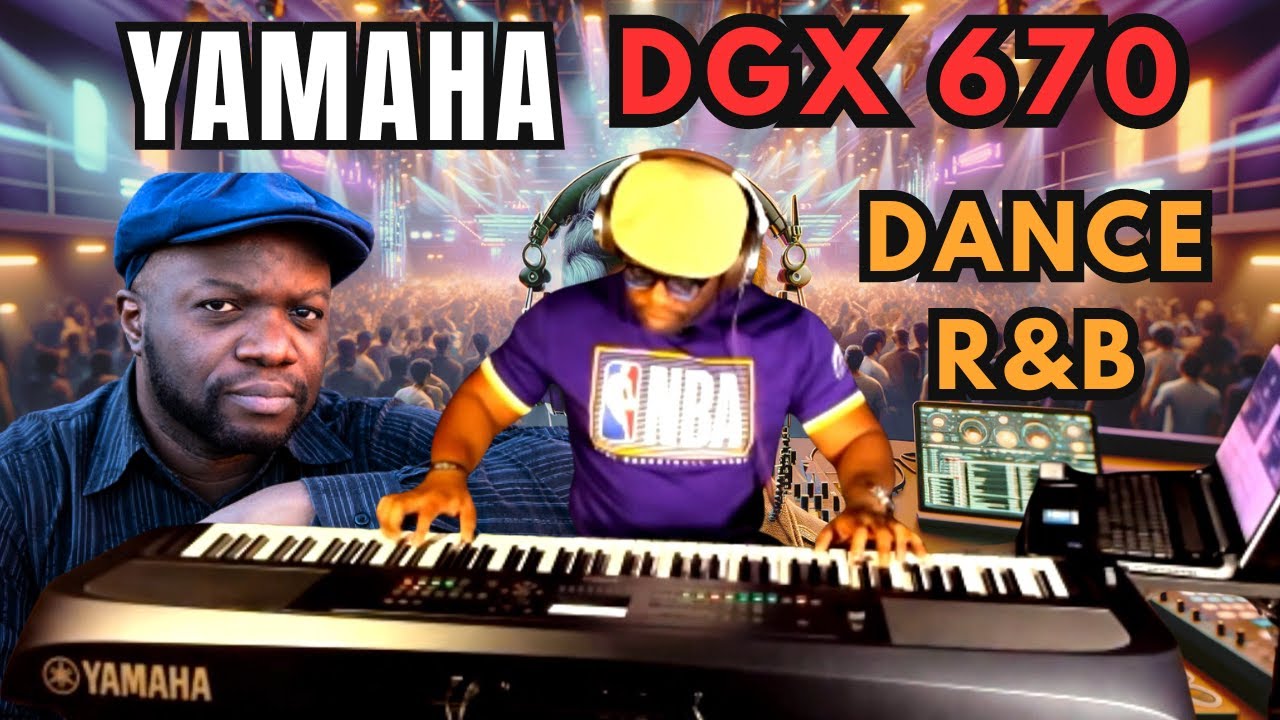 Dance & R&B Styles Demo (EuroGrooves & Disco) - Yamaha DGX 670