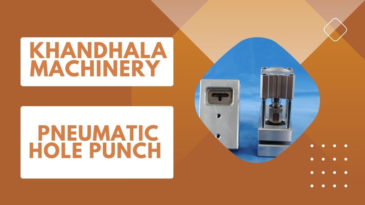 Pneumatic Hole Punch for Woven Machinery #wovenbag #punch