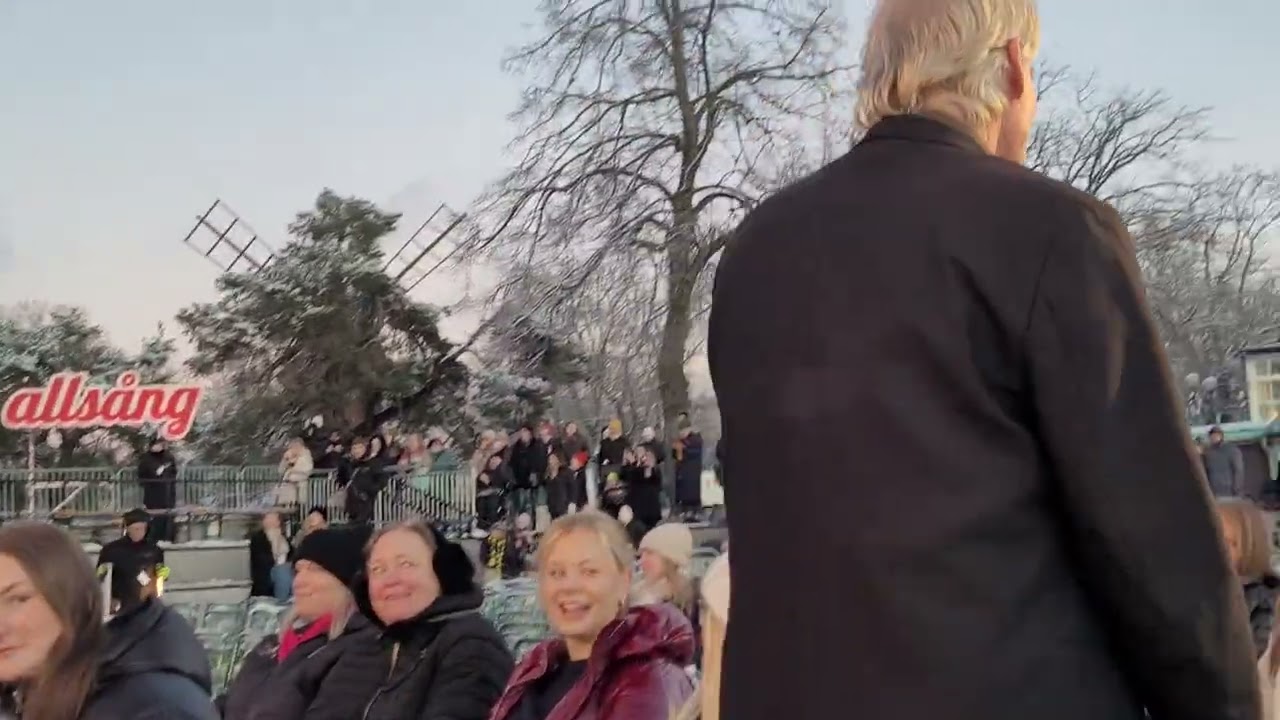 Adolphson & Falk - Mer jul - genrep Allsång på Skansen 3 december 2024