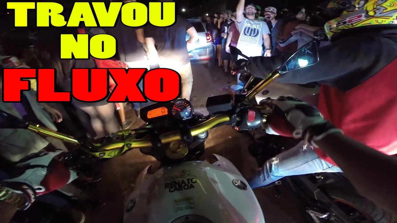 QUATRO XJ6 S&Oacute; O CANO PARANDO O BECO! FLUXO TOTAL!