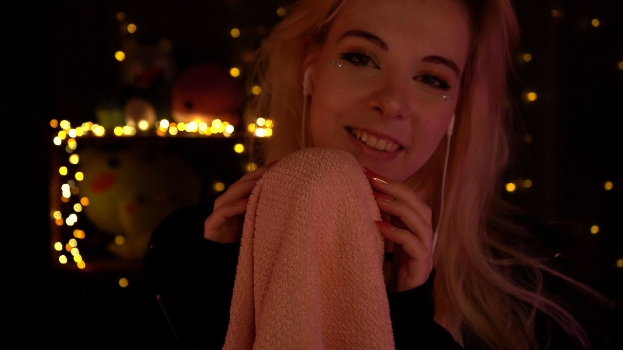 ASMR Life-Update - Flüstern, Handtuch Geräusche und Regen (deutsch, german)