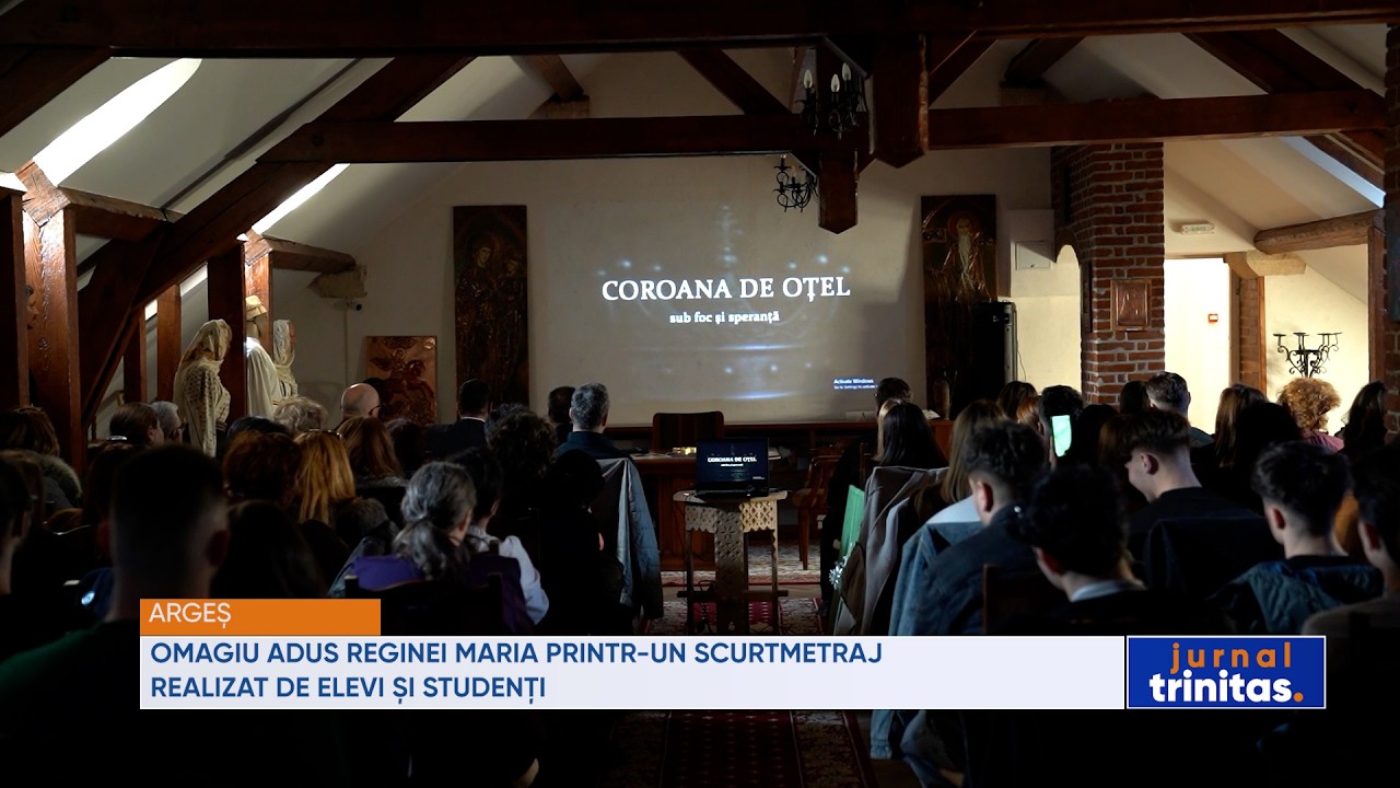 Omagiu adus Reginei Maria printr-un scurtmetraj realizat de elevi și studenți argeșeni