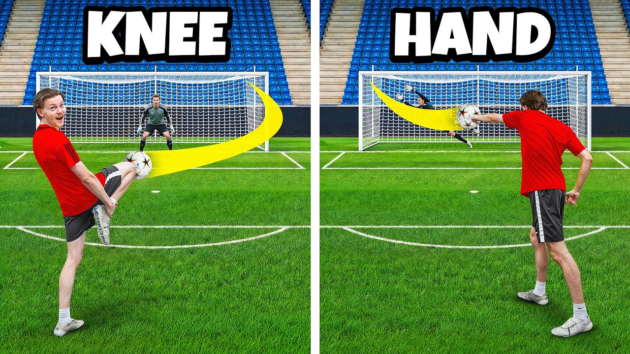 Scoring 1 Insane Goal with Every Body Part