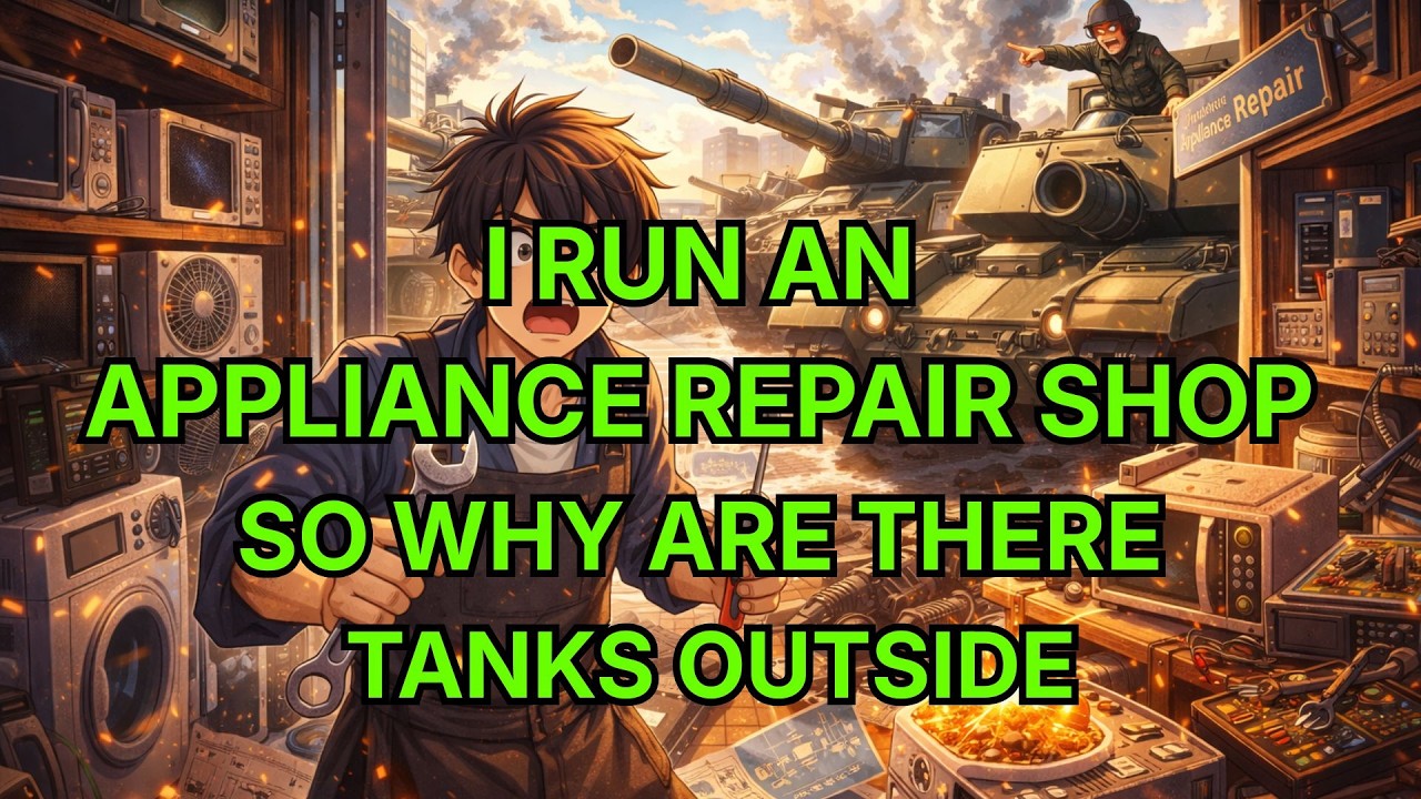 I RUN AN APPLIANCE REPAIR SHOP&hellip; SO WHY ARE THERE TANKS OUTSIDE 1 of 2