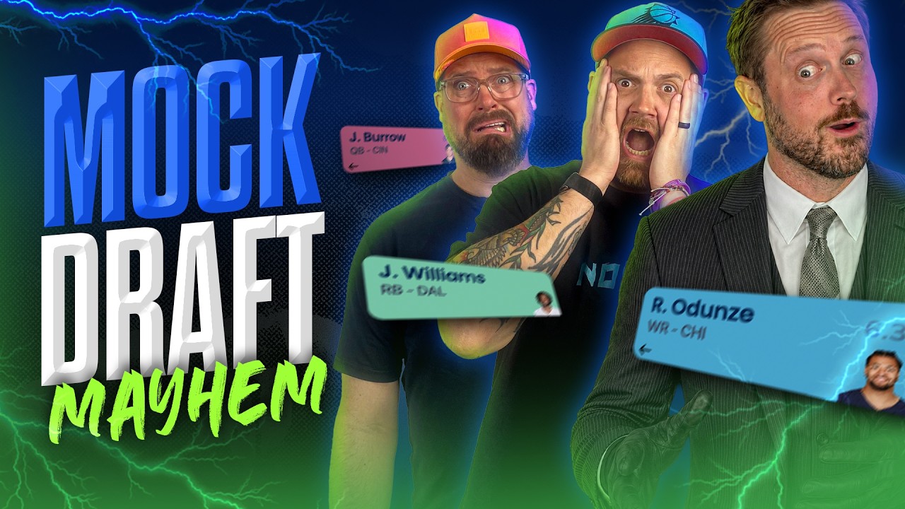 Mock Draft MAYHEM! | Fantasy Football 2026 - Ep. 1955