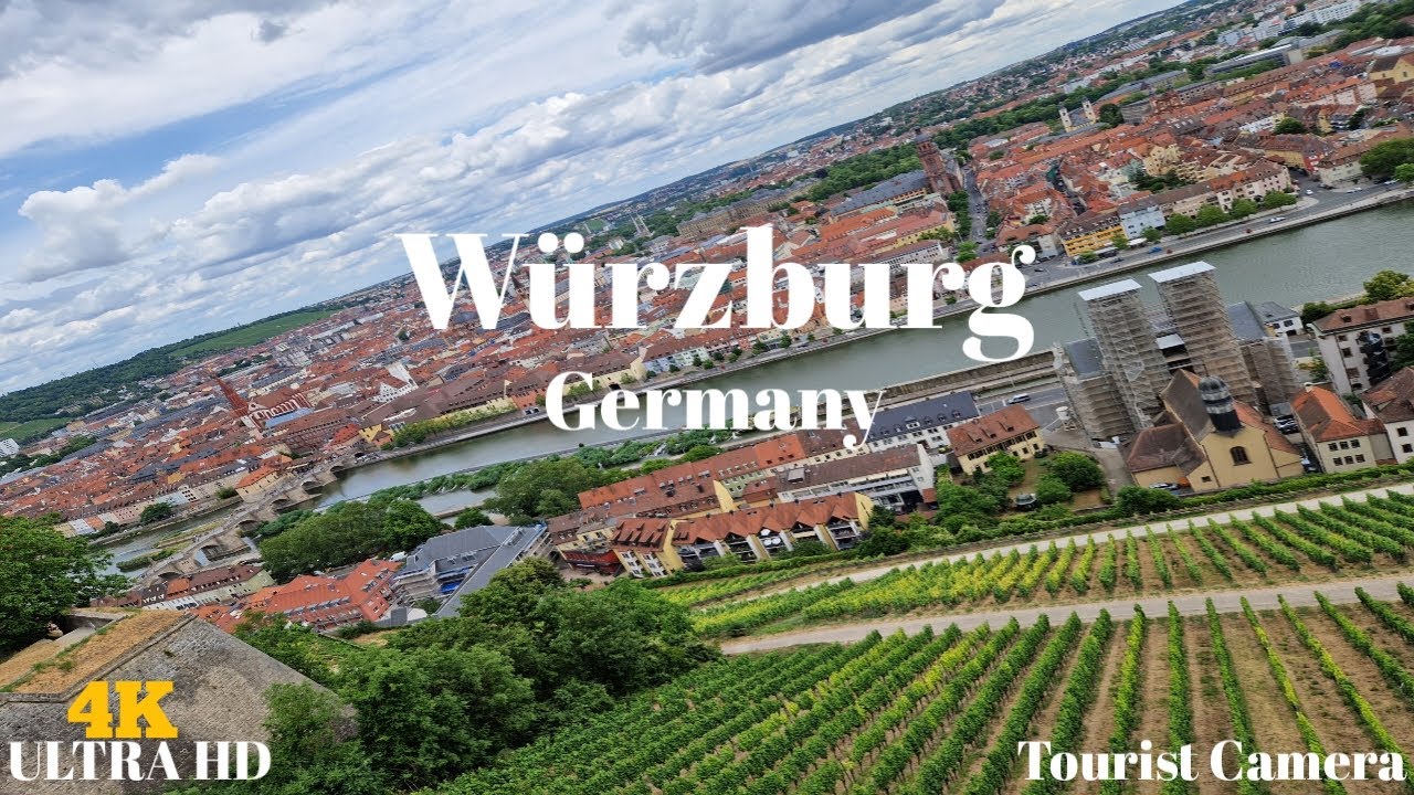 Würzburg, Germany 🇩🇪 | 4K City Tour