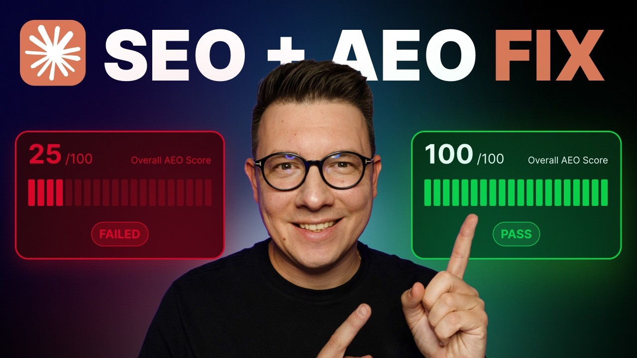 Use Claude AI to Fix Your Website SEO and AEO Scores