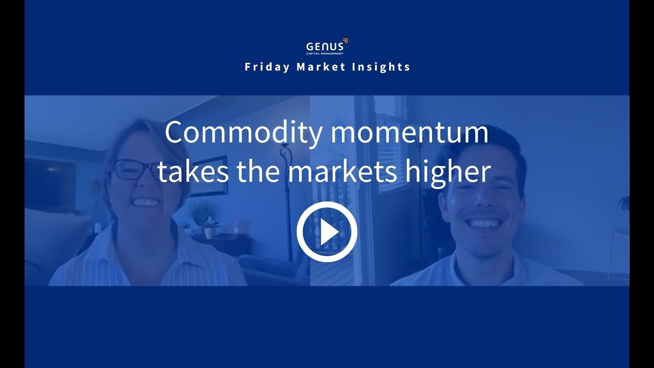Friday Market Insights - Commodity momentum takes the markets higher