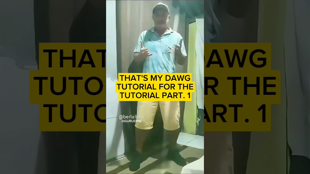 THAT'S MY DAWG DANCE TUTORIAL PART. 1 #lilbaby #shortsfeed #viral #memes #dancing #shorts #fyp #fypシ