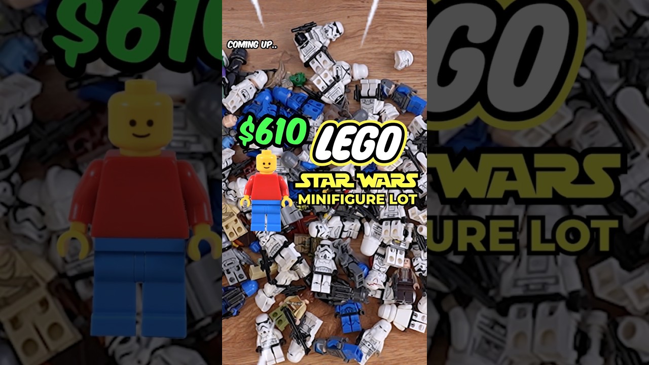 Распаковка набора из 90+ минифигурок LEGO Star Wars за $610! &bull; Часть 1 #лего #звездныевойны