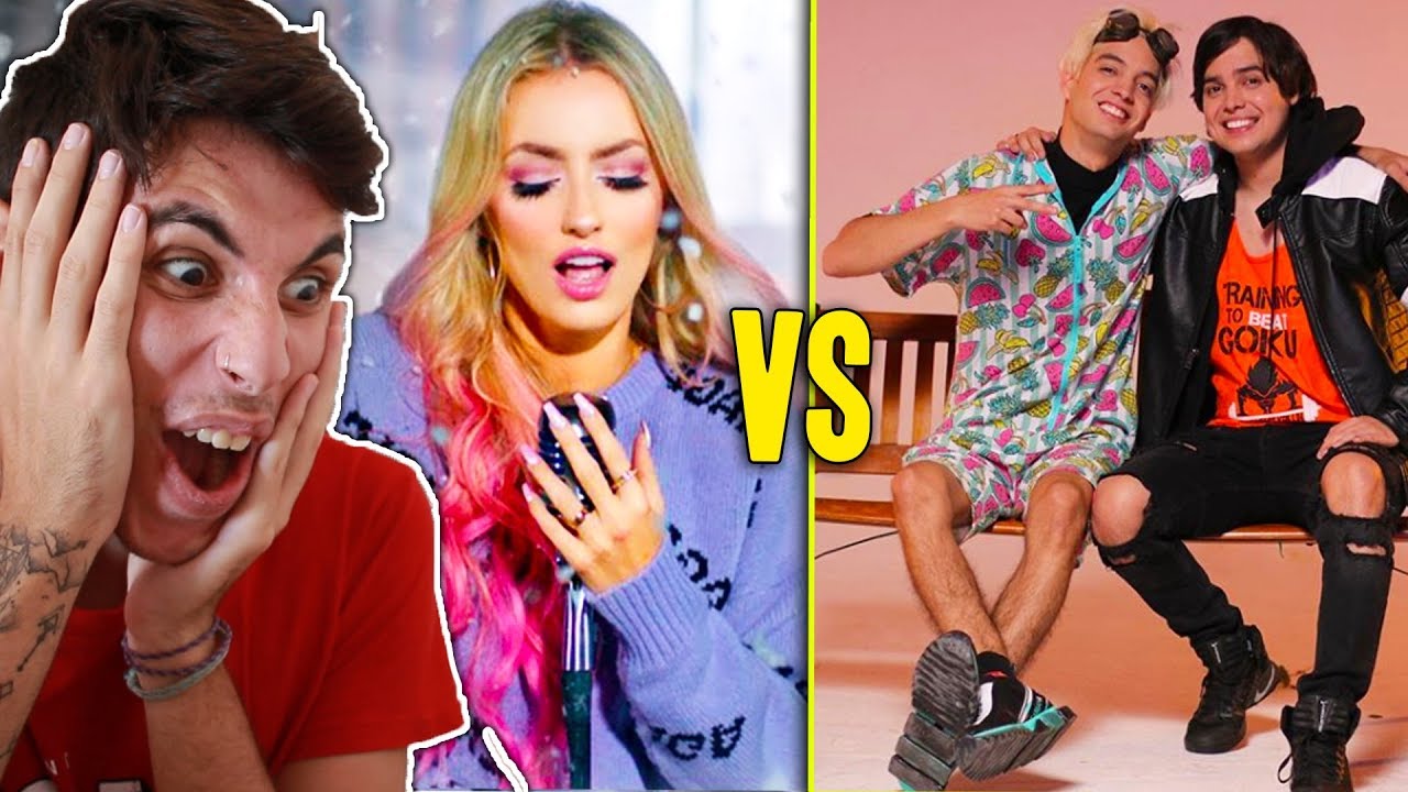 CANCIÓN vs CANCIÓN *de YOUTUBERS* (esto es IMPRESIONANTE)