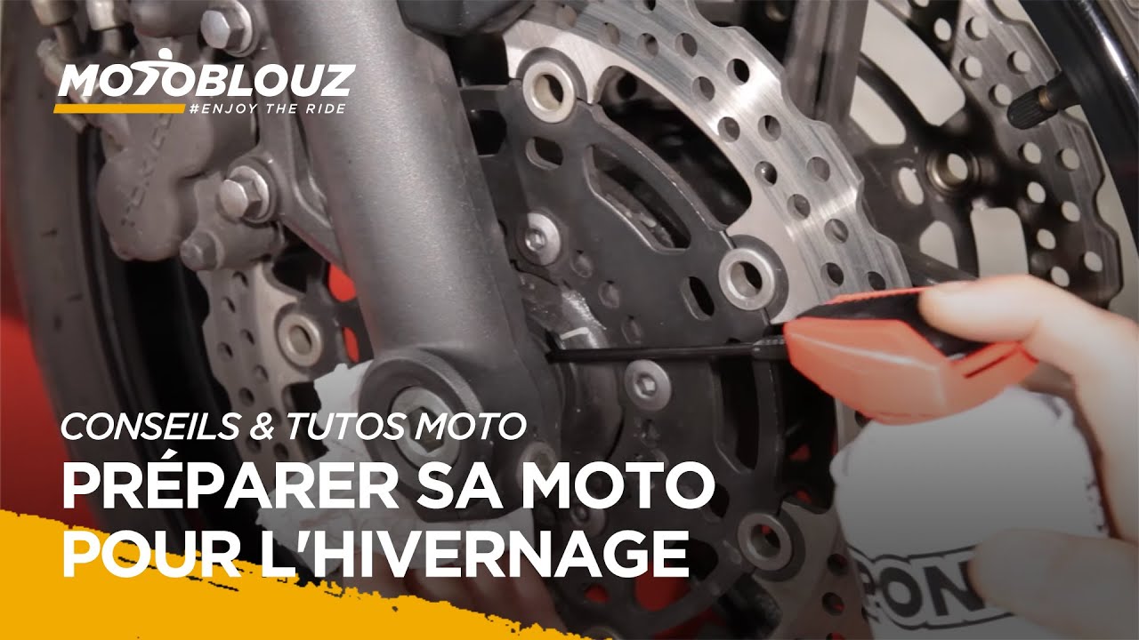 Tuto #7 - Pr&eacute;parer sa moto pour l'hivernage