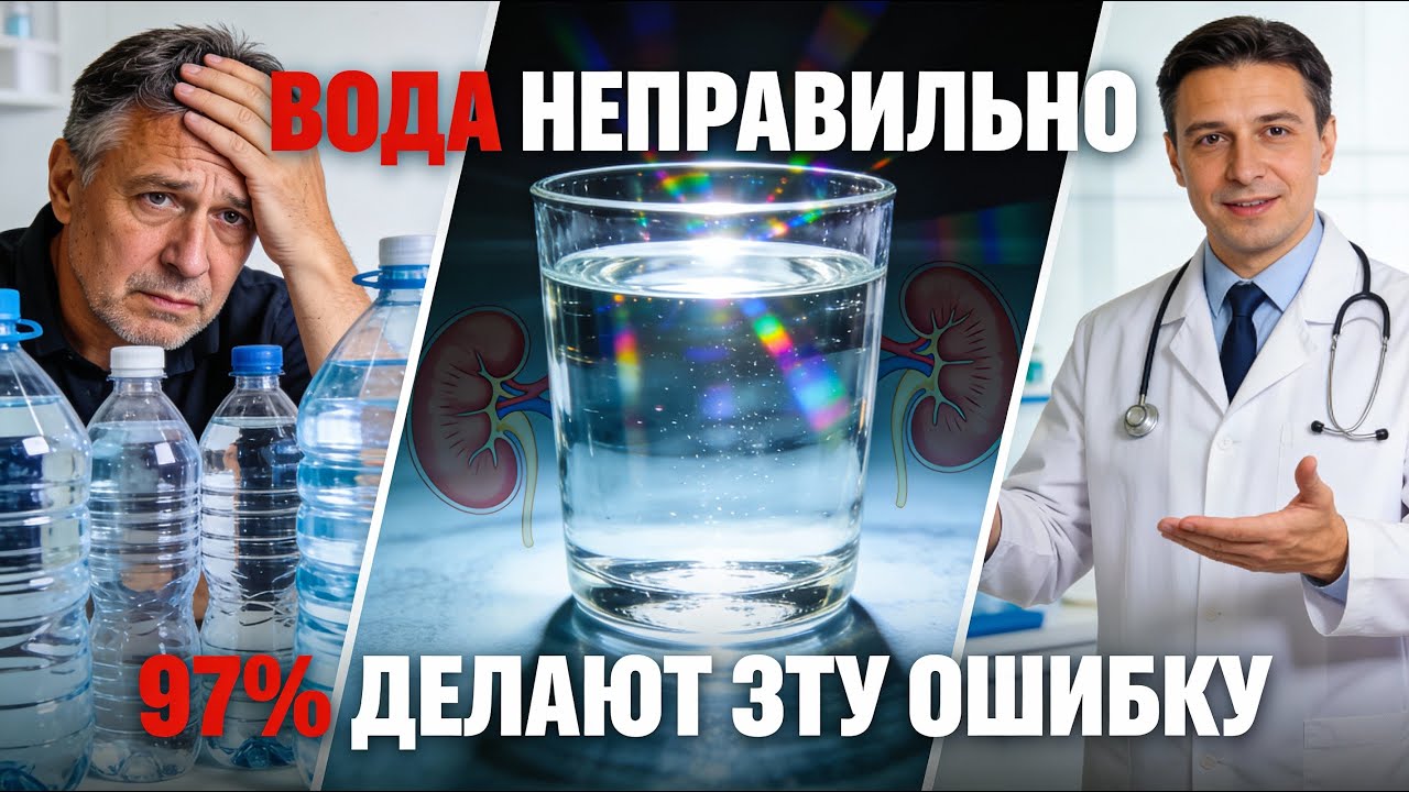 💥ПЬЁТЕ ВОДУ НЕПРАВИЛЬНО