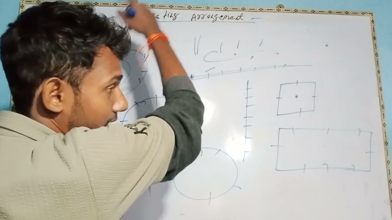 Reasoning seating arrangements full explain# most important class#all exam# ssc railway