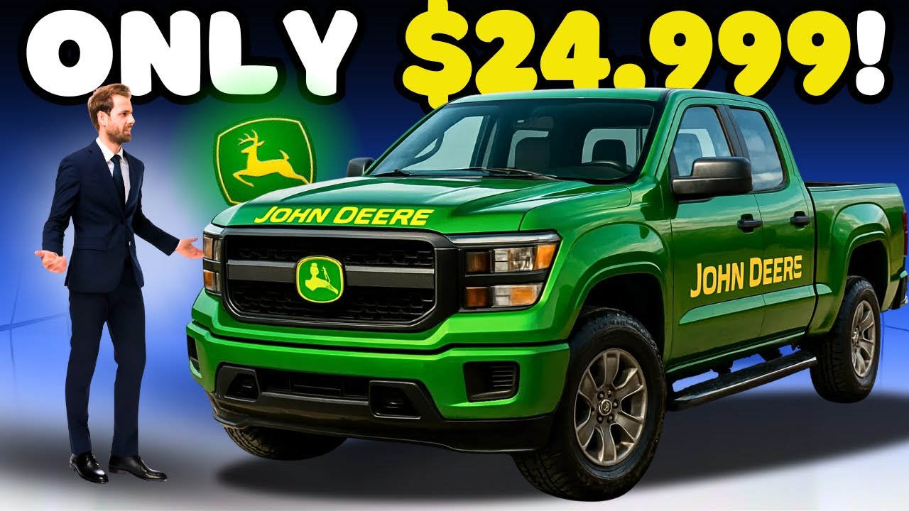John Deere Just CRASHED the Truck Market &ndash; The CHEAPEST Pickup EVER Revealed!
