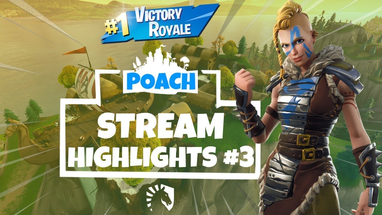 POACH Stream Highlights #3 (Fortnite Battle Royale)