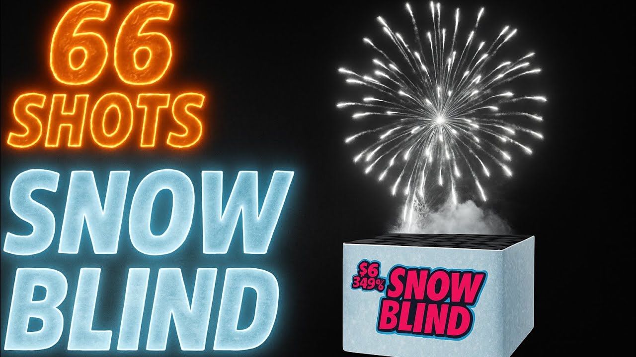 This 66-Shot Firework Cake is INSANE | Snow Blind Full Demo!