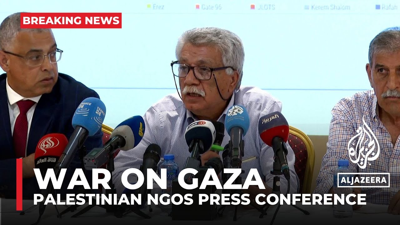 ‘It is Israel’s goal to starve the population’ in Gaza: Palestinian NGOs
