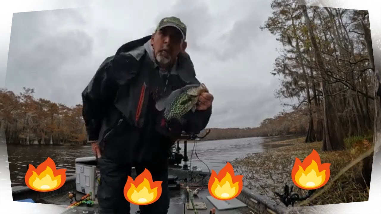 Crappie Fishing at its finest jigging grass