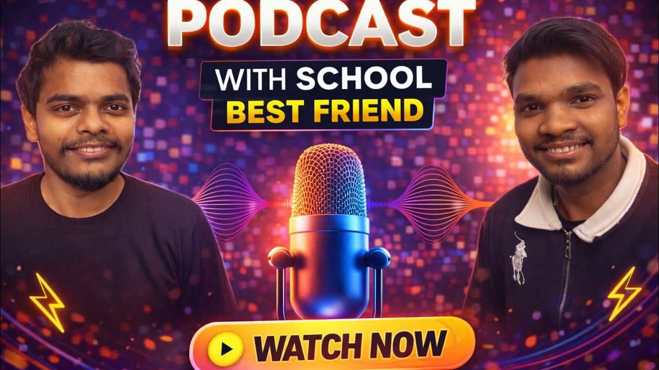 || podcast with school best friend❤️🤗 ||