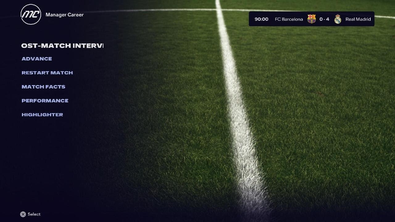 UCL final 2027-2028 #FC26 #PSP5  FC BARCELONA 0-4 REAL MADRID #MANAGER_CAREER