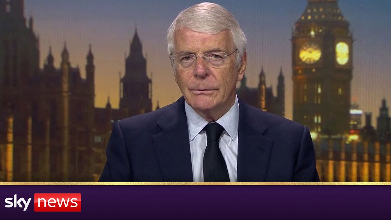 Former PM Sir John Major pays tribute to the Queen