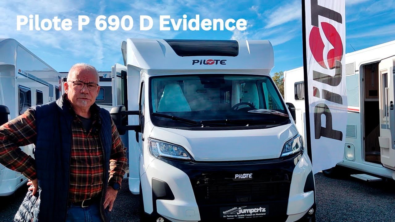Pilote P 690 D Evidence - genialer Grundriss unter 7 m - Modell 2025