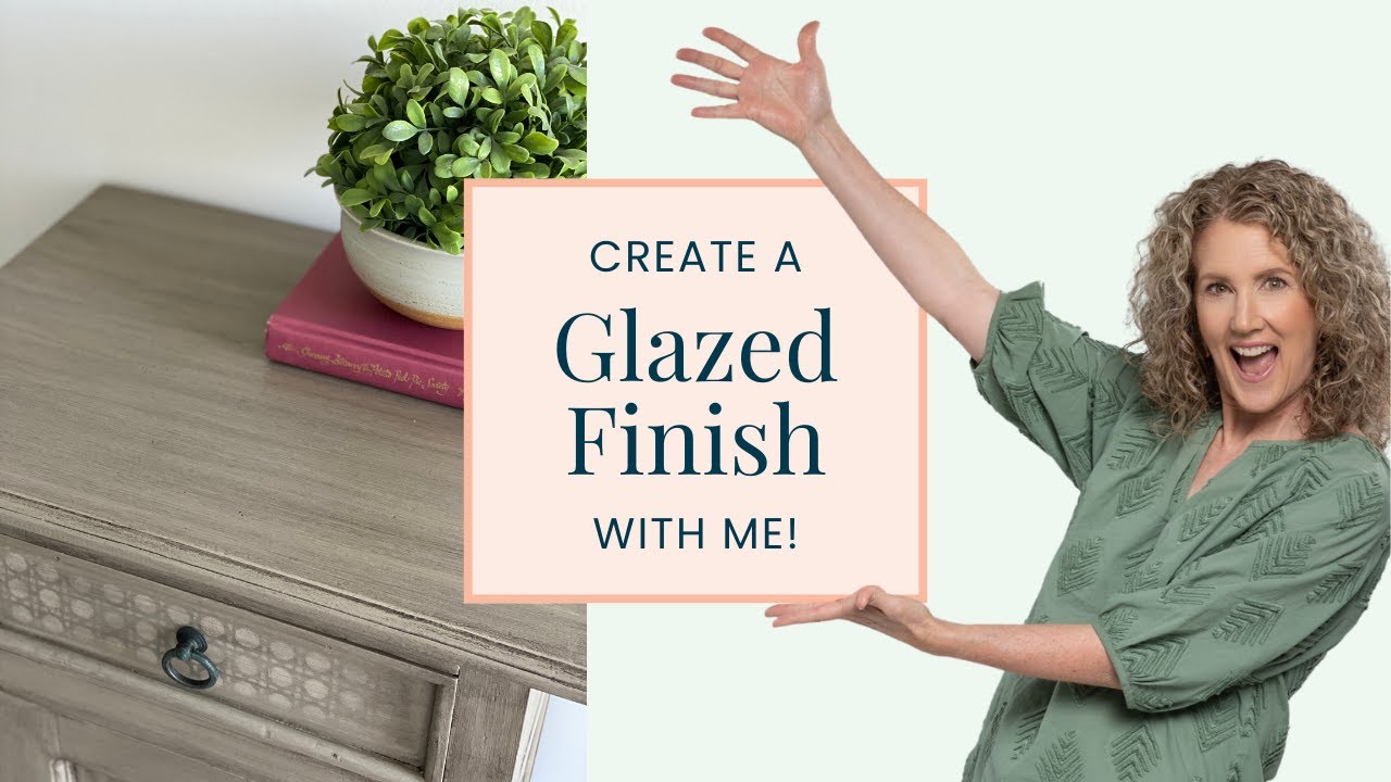 Create this Finish using Chalk Paints & Glaze
