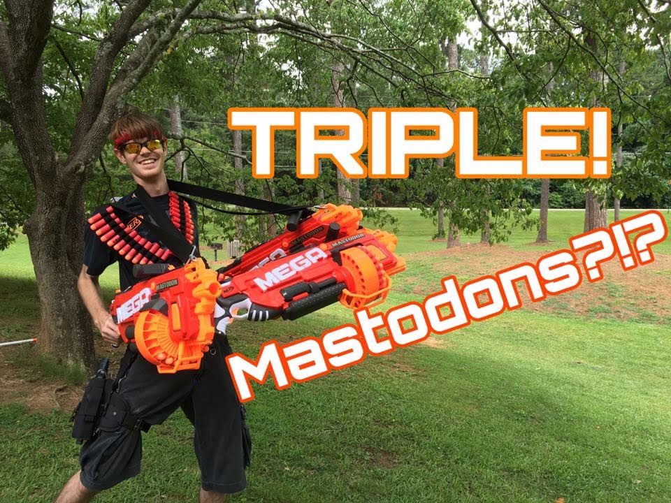 TRIPLE NERF MEGA MASTODONS?!?!