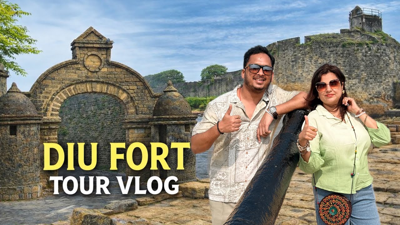Diu Fort Tour | Portuguese History & Stunning Sea Views | Gujarat Vlog