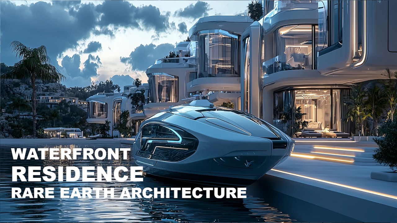 Waterfront Residence - RARE EARTH DISTRICT | Rare Earth Architecture of AIFMA Fashion Mega City