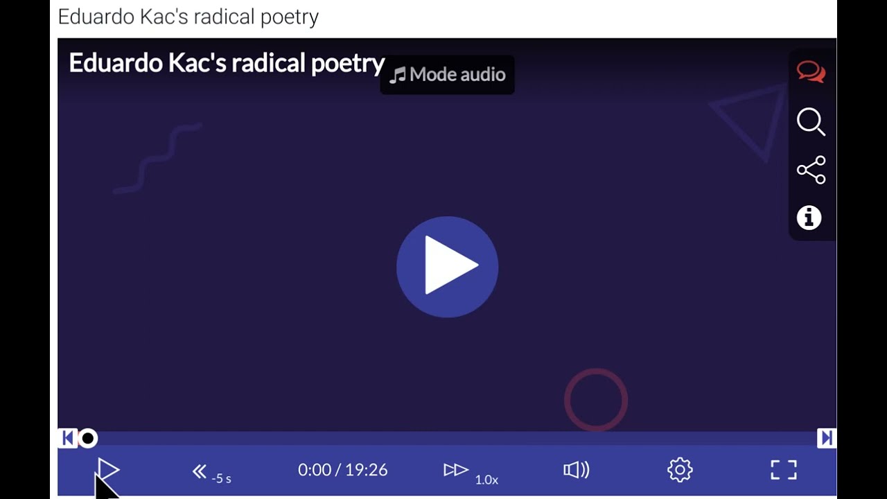 Eduardo Kac's radical poetry
