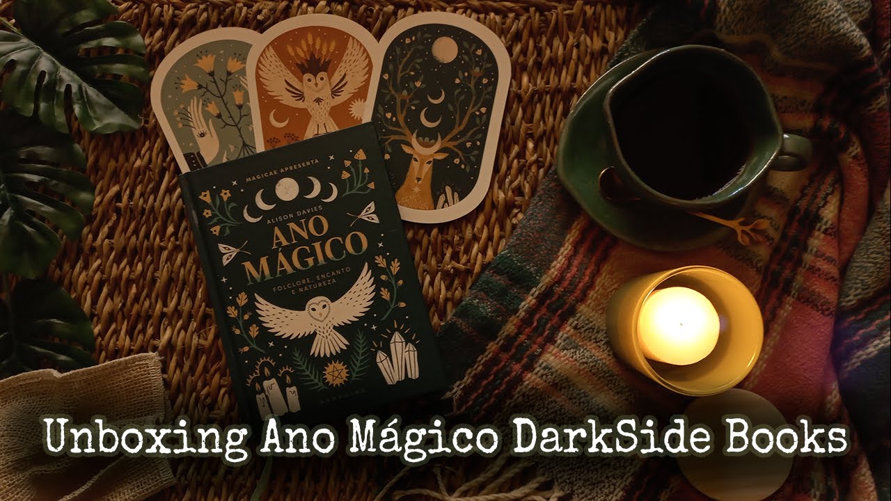 Unboxing Ano Mágico de Alison Davies: DarkSide Books