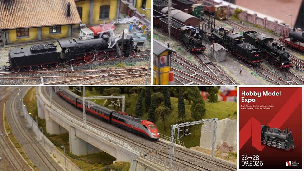 Hobby Model Expo Novegro 2025 - I PLASTICI FERROVIARI