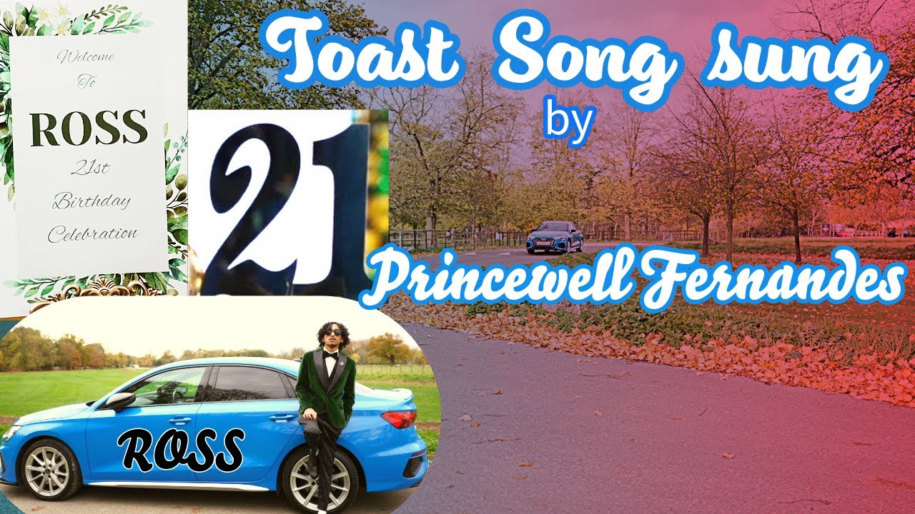Princewell singing the toast song on Ross 21st Birthday