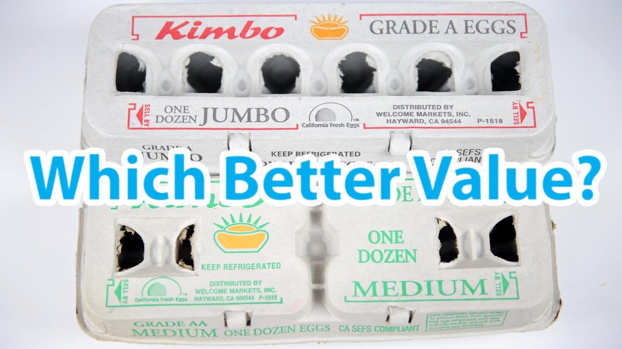 Medium or Jumbo Eggs? Which is Better?
