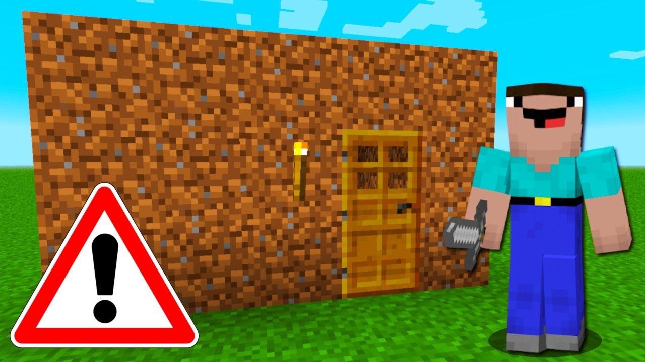 Worlds BIGGEST Minecraft Noob Builds A House...