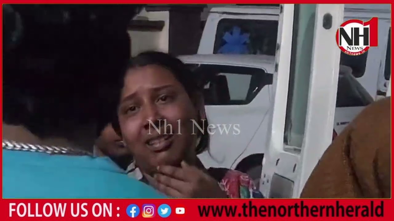 Accident on Katra-Jammu road near Nomain in which 5 persons from Katra got injured. 